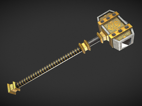  幻想大锤su模型 