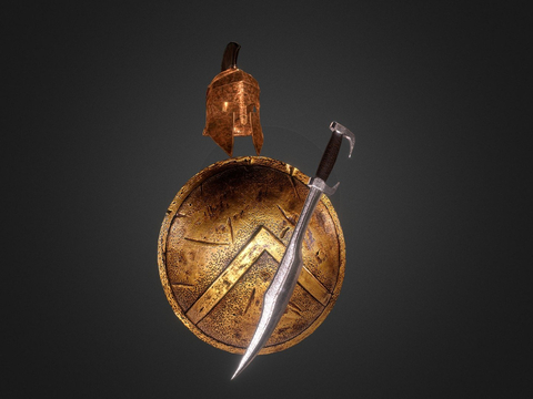  斯巴达战士装甲su模型 