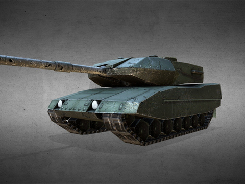  军事坦克 装甲车su模型 