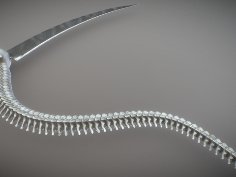  死神镰刀su模型 