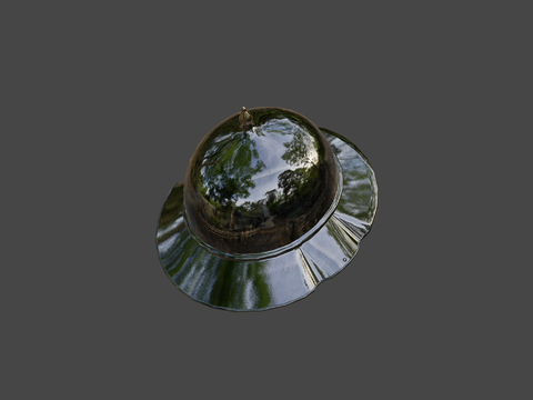  凯尔特头盔su模型 