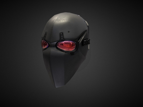  防弹面具瘦身su模型 