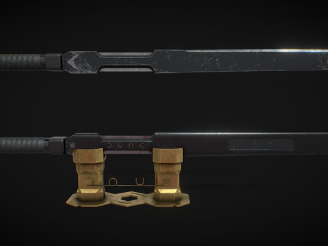  阿特里斯之剑su模型 