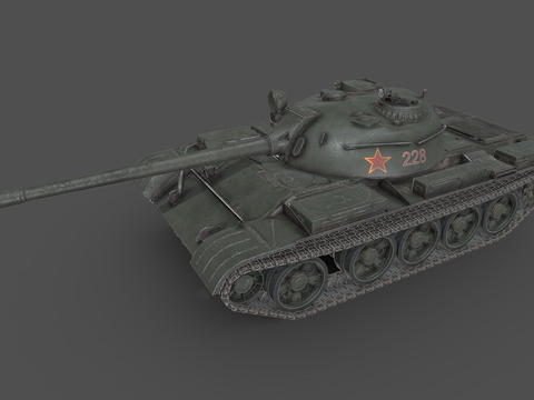  T-54-T-55苏联主战坦克su模型 