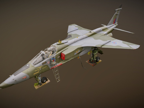  飞机 战斗机su模型 