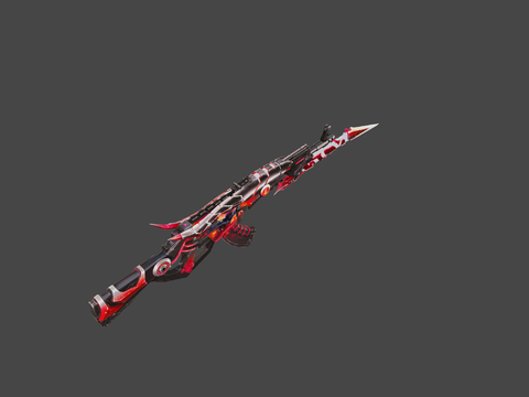  Ak47火乌鸦su模型 