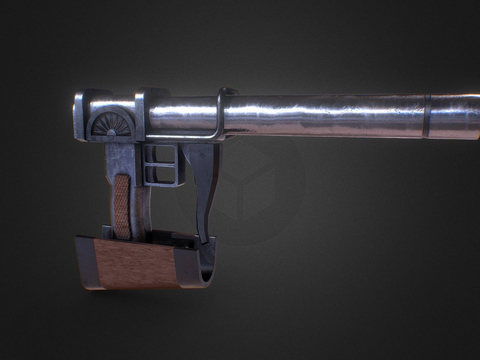  进击的巨人武器su模型 