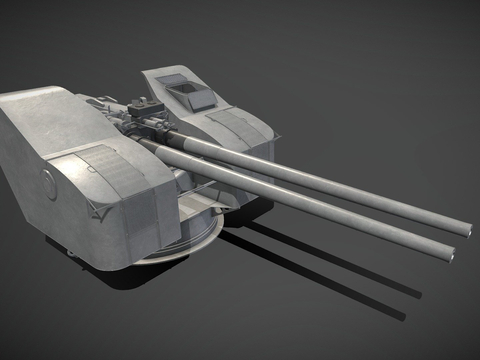  双管坦克su模型 