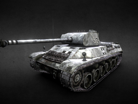  M43塔斯重坦su模型 