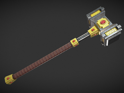  幻想巨锤su模型 