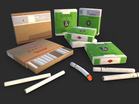  德国香烟二战su模型 