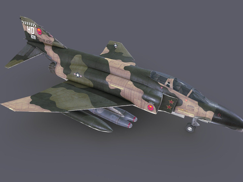  幻影战斗机su模型 