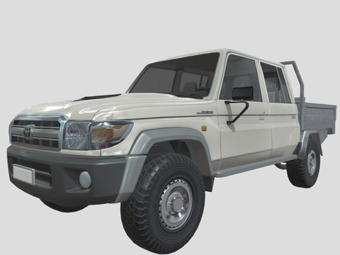  陆巡79系2018车su模型 