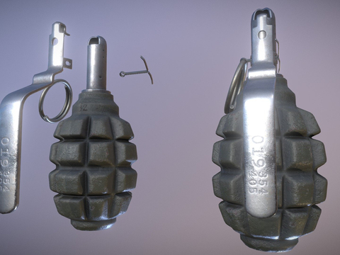  苏联F1手雷su模型 