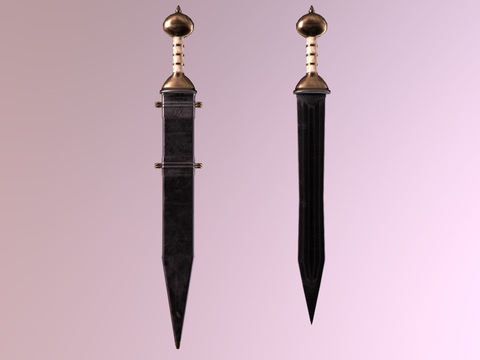  罗马剑Gladiussu模型 
