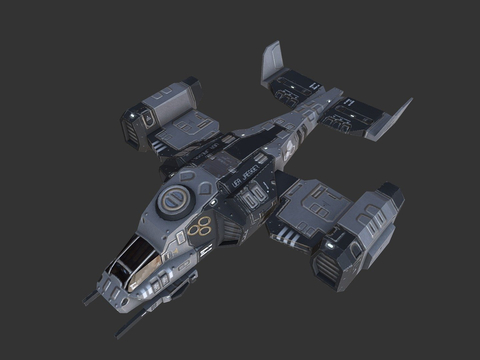  宇宙飞船su模型 