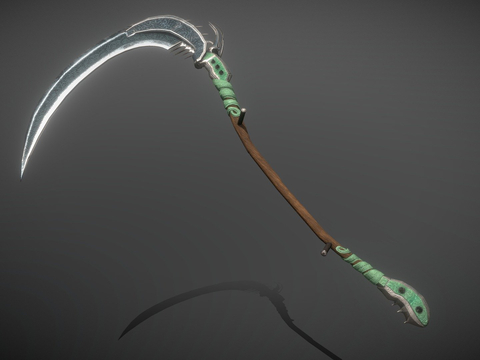  幻想镰刀su模型 