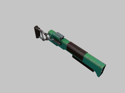  概念霰弹枪su模型 