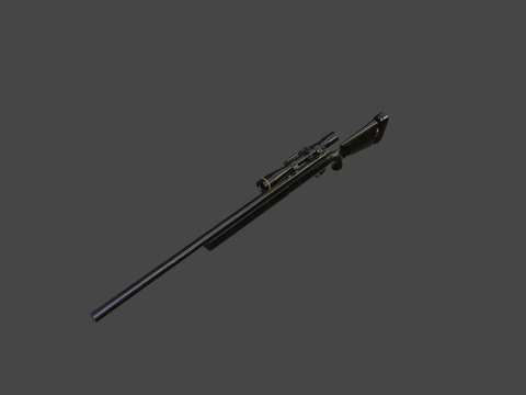  沃尔特狙击枪su模型 