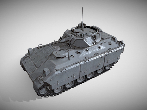  坦克 装甲车su模型 