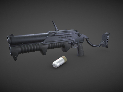  GM-94榴弹发射器su模型 