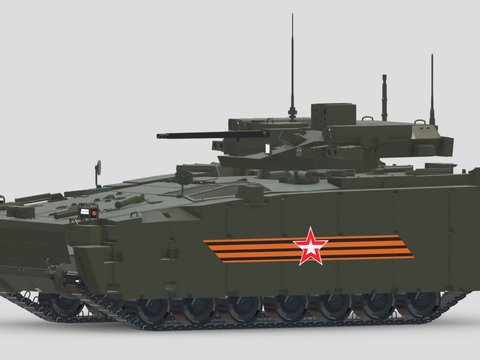  坦克su模型 