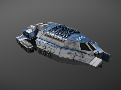  星际战舰su模型 