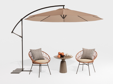  现代户外椅 休闲椅su模型 