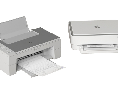  打印机 复印机su模型 