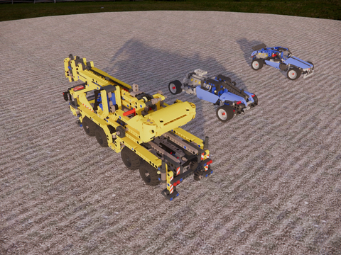  乐高玩具 积木玩具su模型 