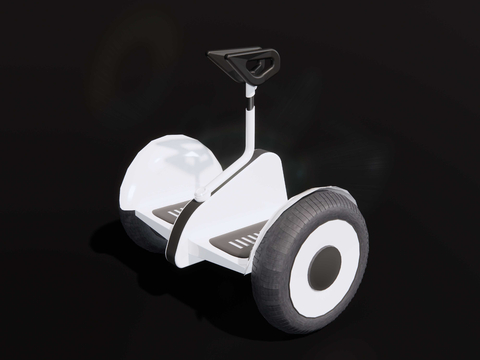  儿童车 平衡车su模型 