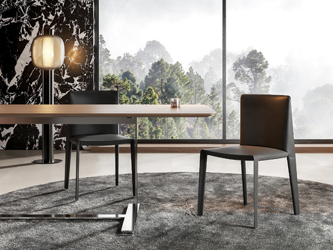 BB Italia Doyl餐椅 单椅su模型