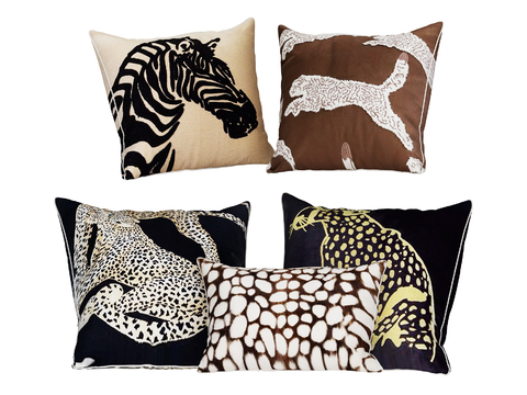  现代靠枕 抱枕su模型 