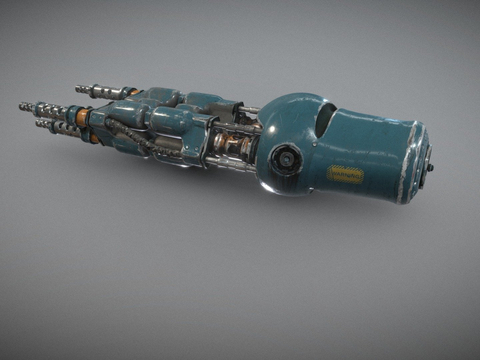  榴弹发射器 炮弹su模型 