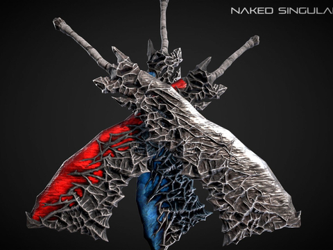  血石大剑 黑暗幻想剑su模型 