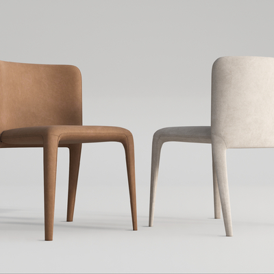 现代布艺单椅su模型