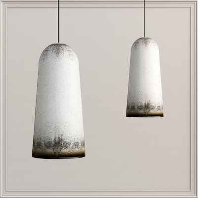 侘寂吊灯su模型