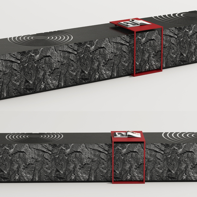  庭院座椅 长椅 长凳su模型 