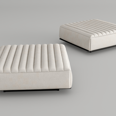  Minotti 沙发凳su模型 