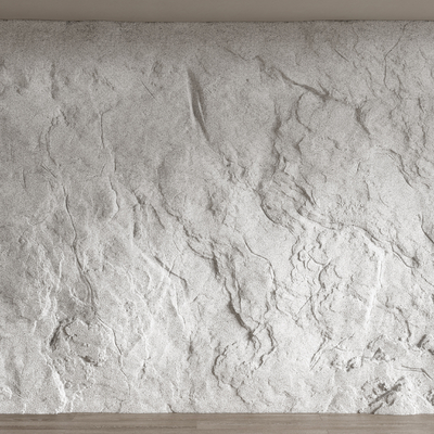 现代毛石墙su模型