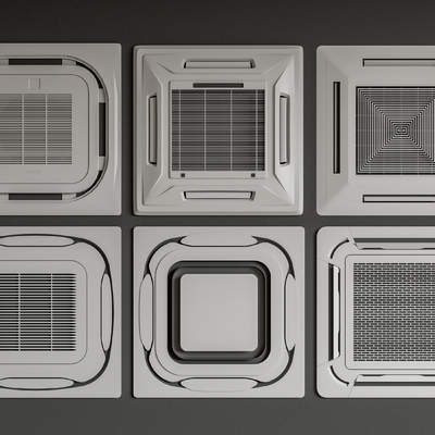 中央空调su模型