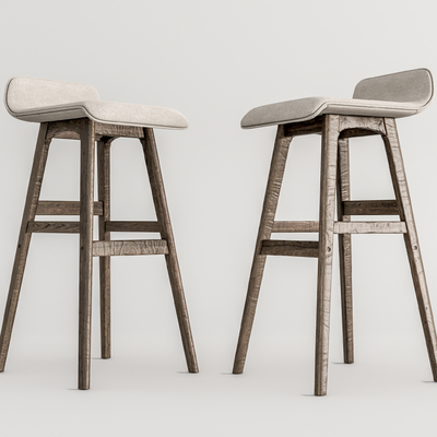 现代吧椅su模型