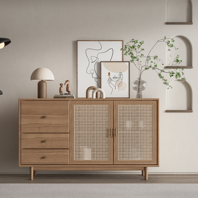 北欧玄关柜 边柜su模型