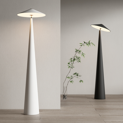 极简蘑菇落地灯su模型