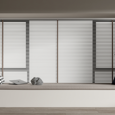 飘窗垫 飘窗 窗户su模型