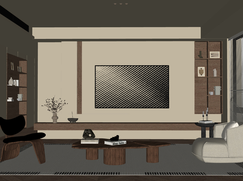 客厅 茶几 茶室 卫生间 餐厅 茶桌组合 茶台 工装 厨房su模型