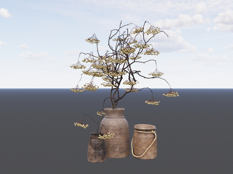 饰品 装饰品 陈设饰品 小品 陈设su模型