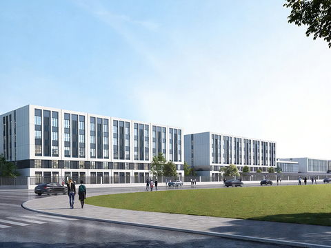 现代学校建筑 学校宿舍建筑 公寓建筑 人才公寓su模型