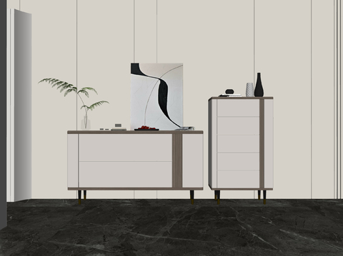 玩具 架子 陈设饰品 桌子 小品 小物件 饰品su模型