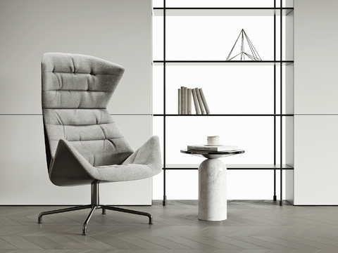 现代休闲椅su模型